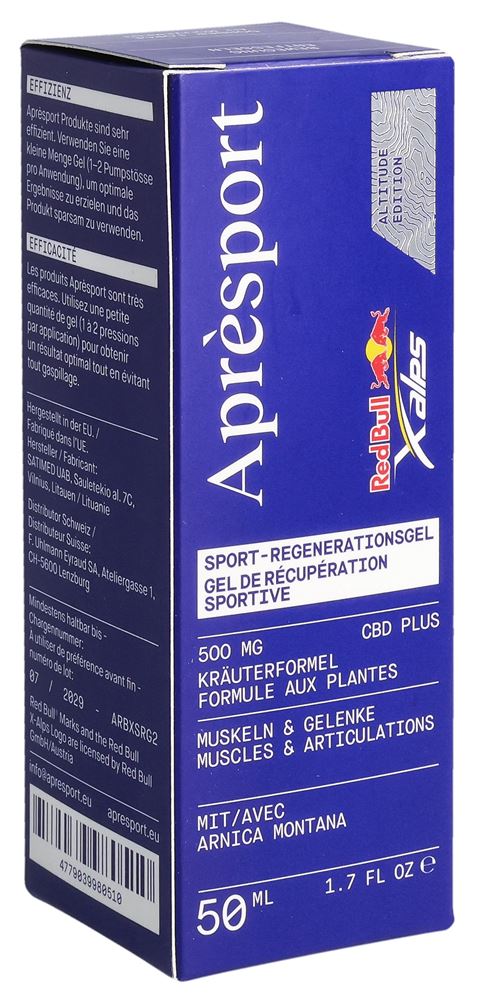 APRESPORT Sport Regenerationsgel