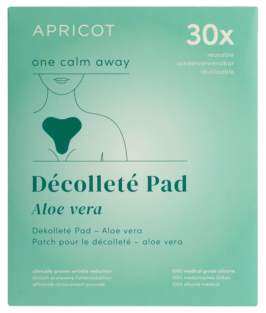 Apricot pad décolleté