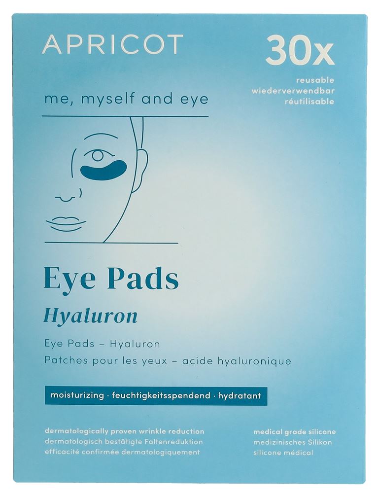 Apricot pad yeux
