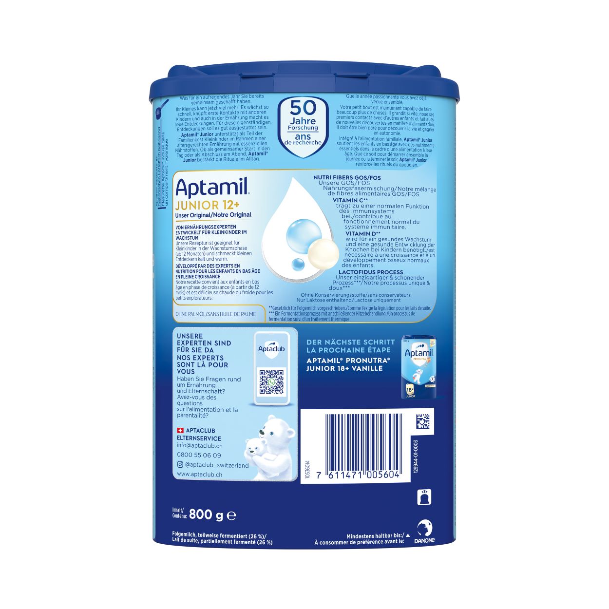 APTAMIL PRONUTRA JUNIOR 12+, Bild 2 von 6