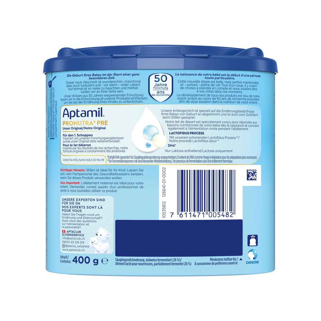 APTAMIL PRONUTRA PRE, image 2 sur 6