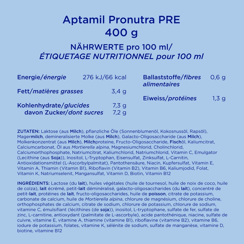 APTAMIL PRONUTRA PRE, image 5 sur 6
