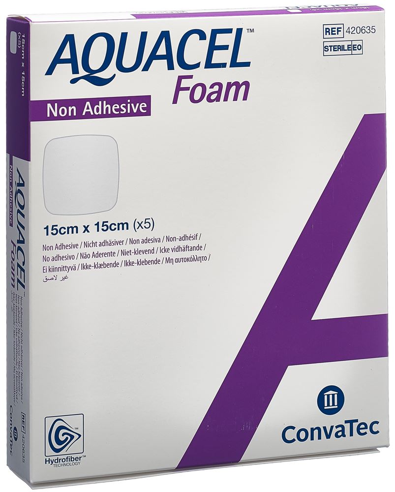 Aquacel Schaumverband nicht-adhäsiv, Hauptbild