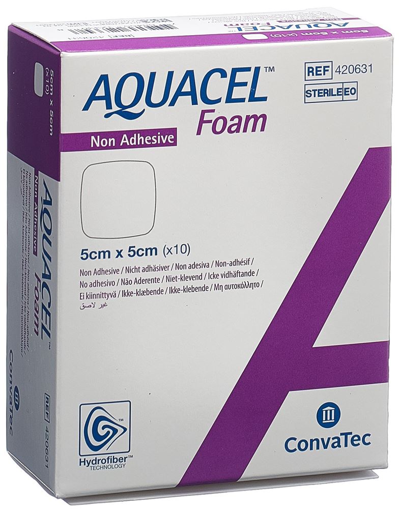 Aquacel Schaumverband nicht-adhäsiv, Hauptbild