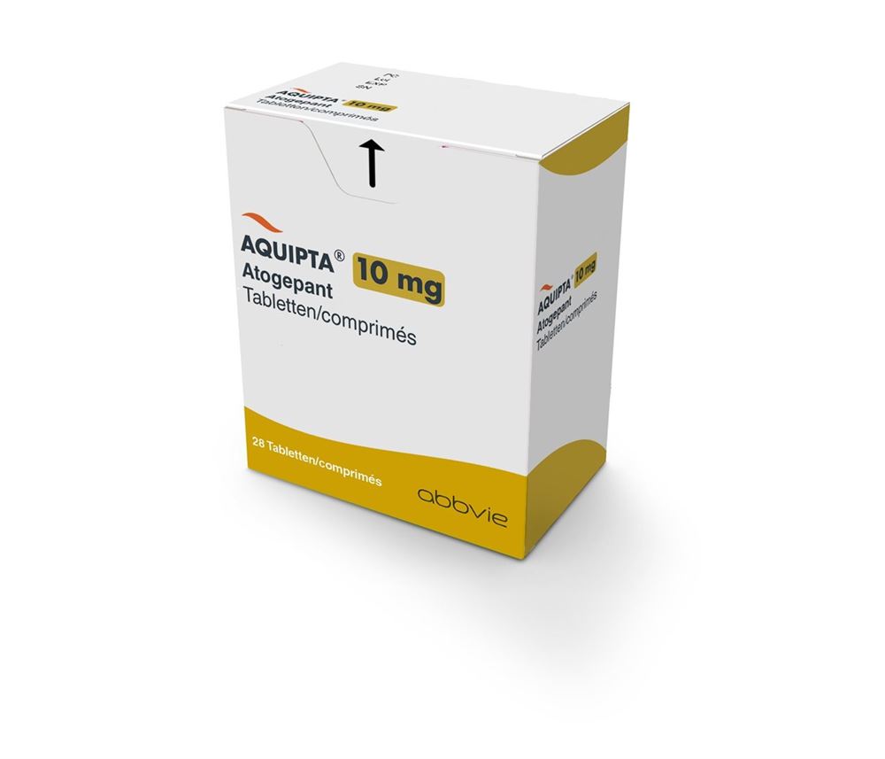 AQUIPTA Tabl 10 mg Blist 28 Stk, Hauptbild
