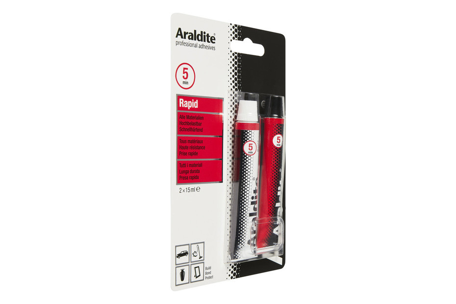 ARALDIT Rapid 2-Komponenten Klebstoff Tuben, Hauptbild ARALDIT Rapid 2-Komponenten Klebstoff Tuben, Hauptbild