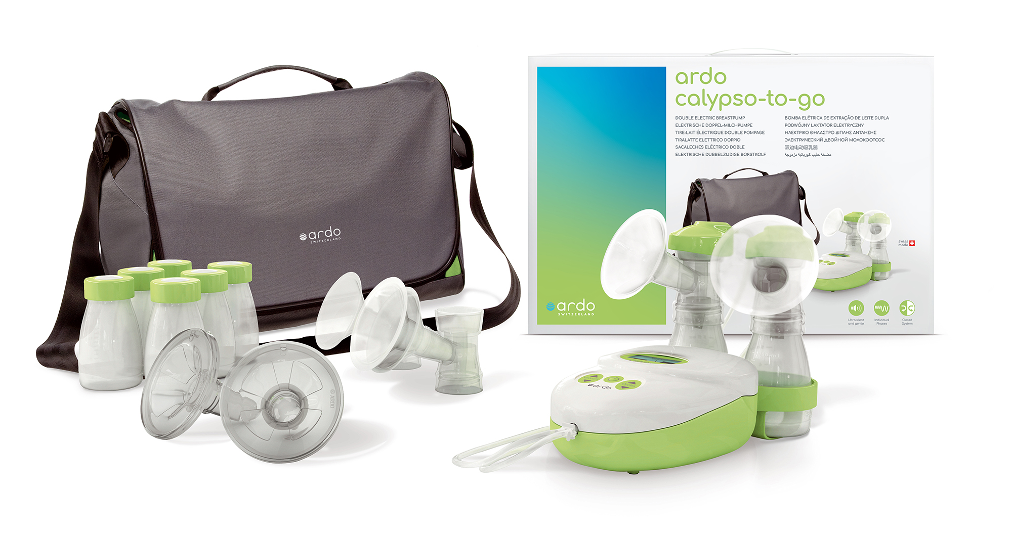 ARDO CALYPSO-TO-GO Tire-lait électrique double pompage, image principale