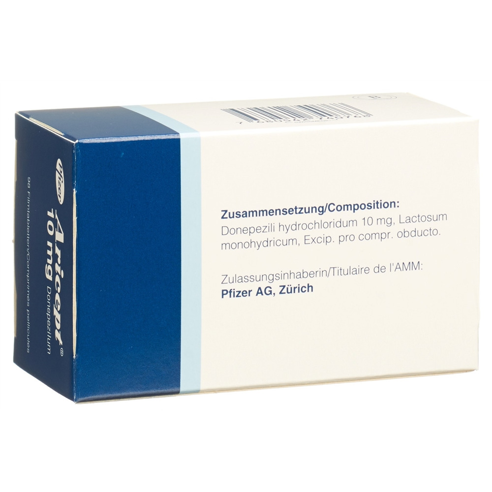 ARICEPT cpr pell 10 mg blist 98 pce, image 2 sur 2