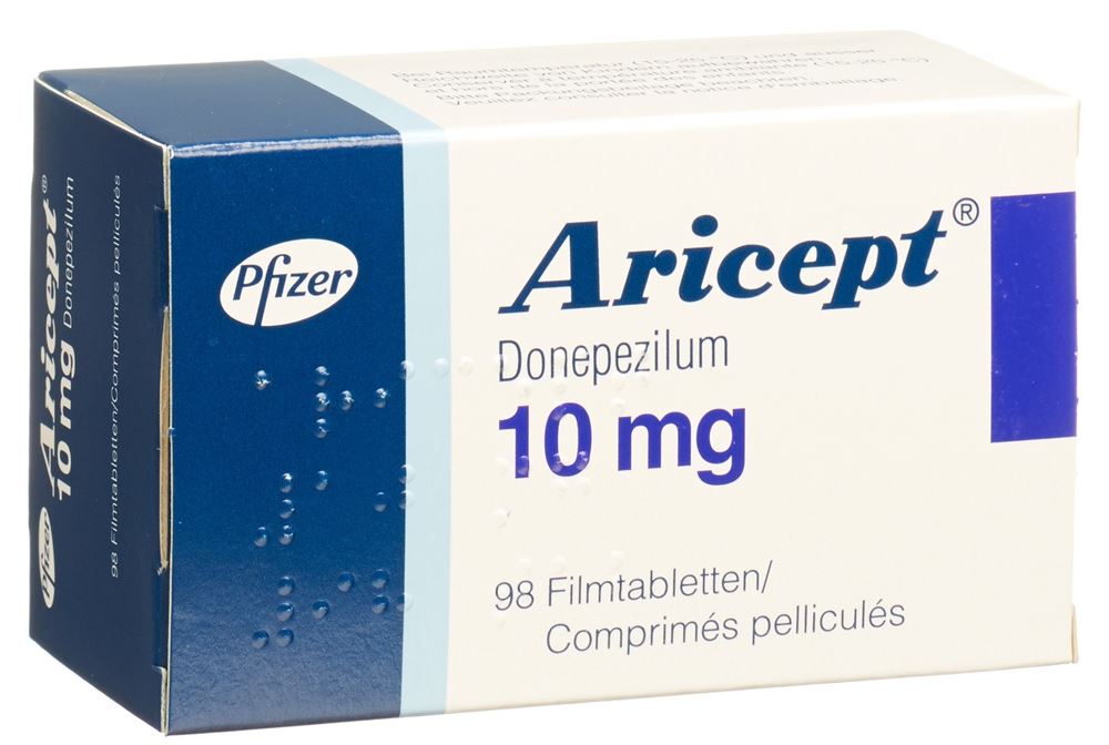 ARICEPT cpr pell 10 mg blist 98 pce, image principale