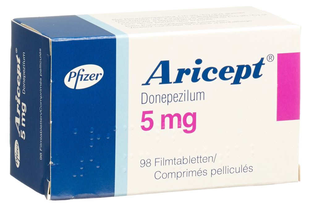 ARICEPT cpr pell 5 mg blist 98 pce, image principale