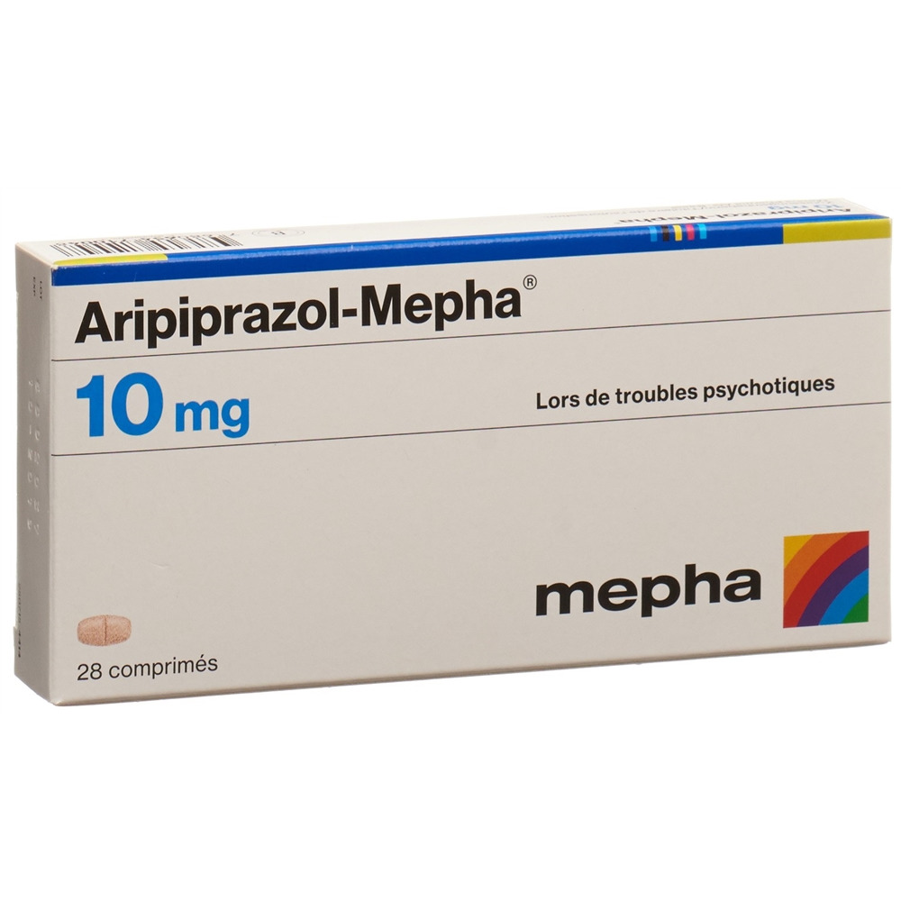 ARIPIPRAZOLE Mepha 10 mg, image 2 sur 2