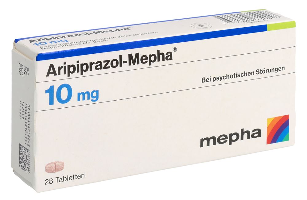 ARIPIPRAZOLE Mepha 10 mg, image principale