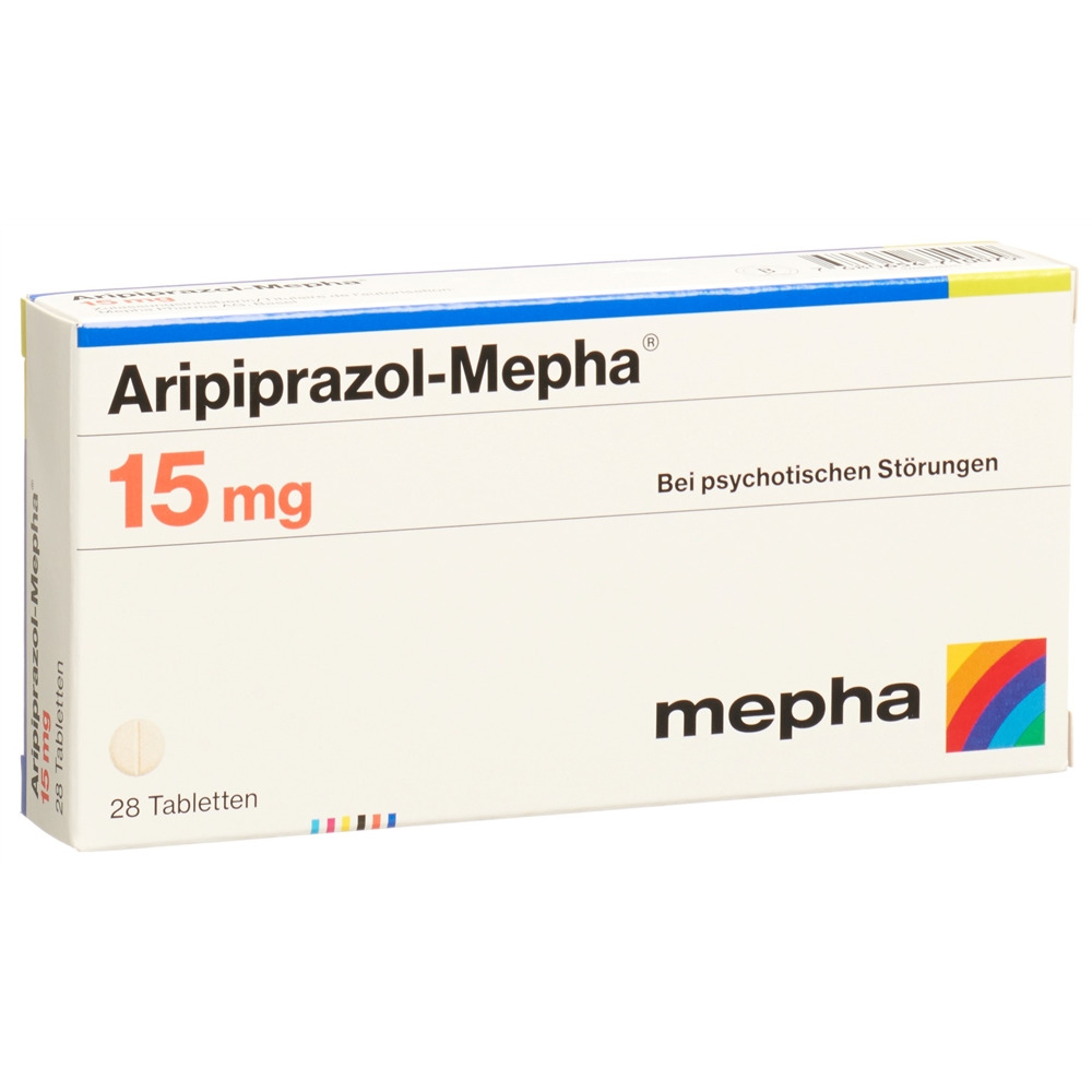 ARIPIPRAZOLE Mepha 15 mg, image principale