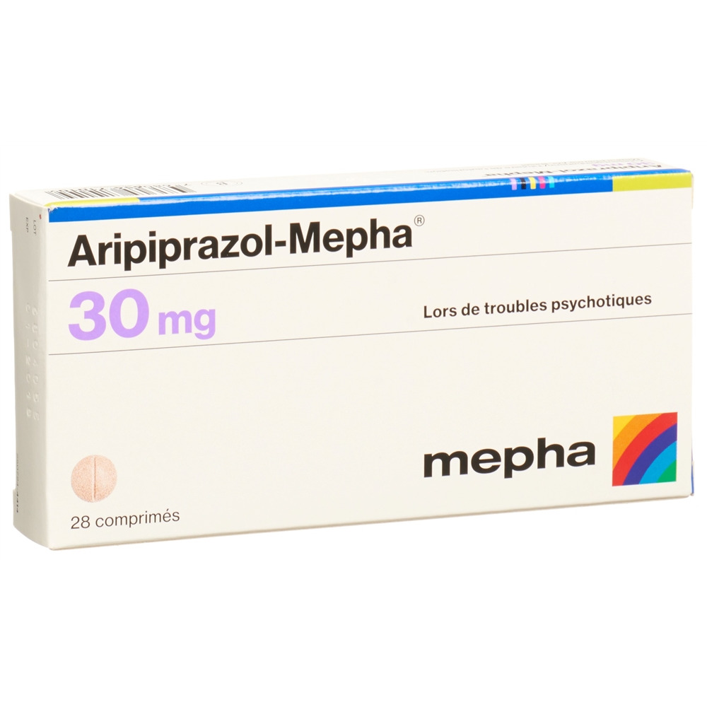 ARIPIPRAZOLE Mepha 30 mg, image 2 sur 2
