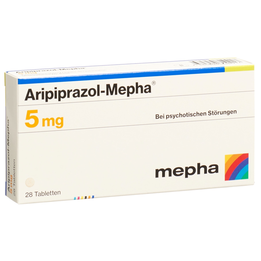 ARIPIPRAZOLE Mepha 5 mg, image principale