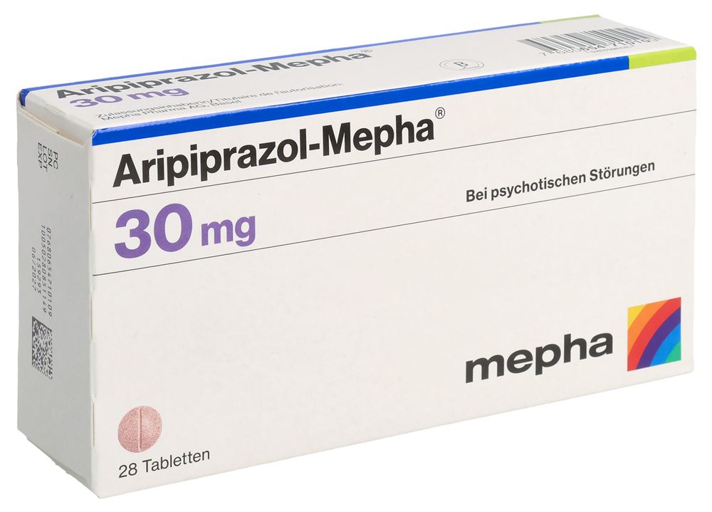 ARIPIPRAZOLE Mepha 30 mg, Hauptbild