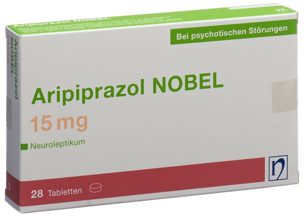 ARIPIPRAZOLE NOBEL 15 mg, image principale