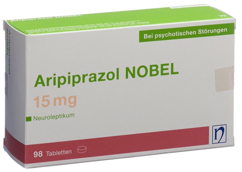 ARIPIPRAZOLE NOBEL 15 mg, image principale