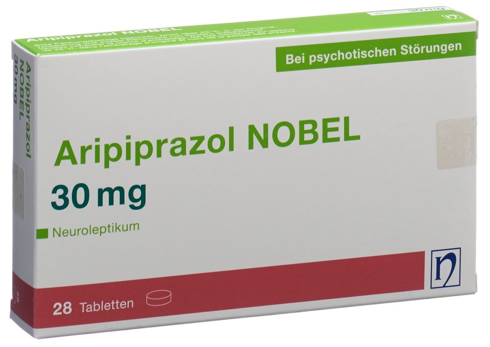 ARIPIPRAZOLE NOBEL 30 mg, image principale