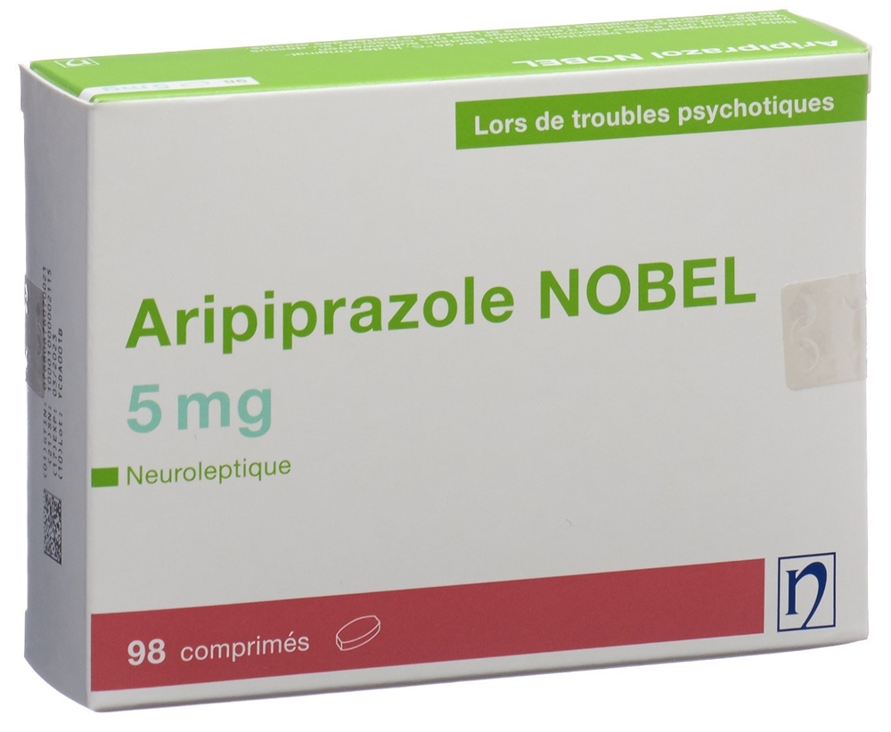 ARIPIPRAZOLE NOBEL 5 mg, image 2 sur 2