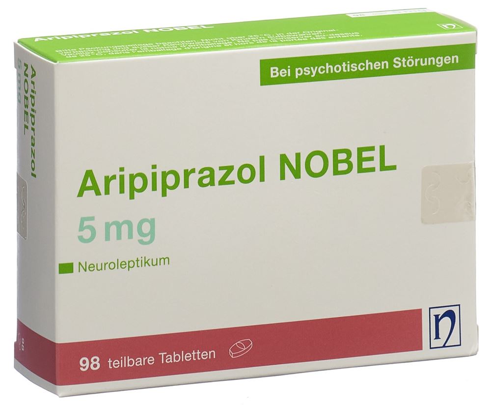 ARIPIPRAZOLE NOBEL 5 mg, image principale