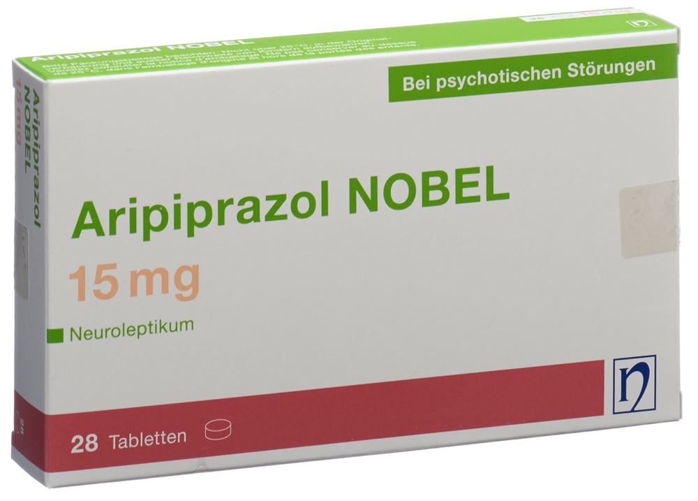 ARIPIPRAZOLE NOBEL 15 mg, Hauptbild