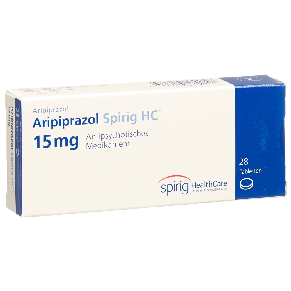 ARIPIPRAZOLE Spirig HC 15 mg, image principale