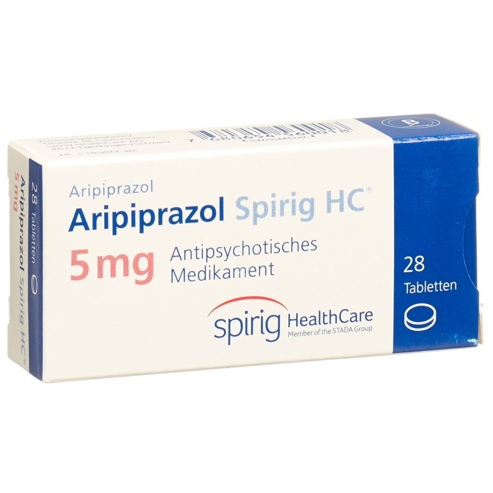 ARIPIPRAZOLE Spirig HC 5 mg, image principale