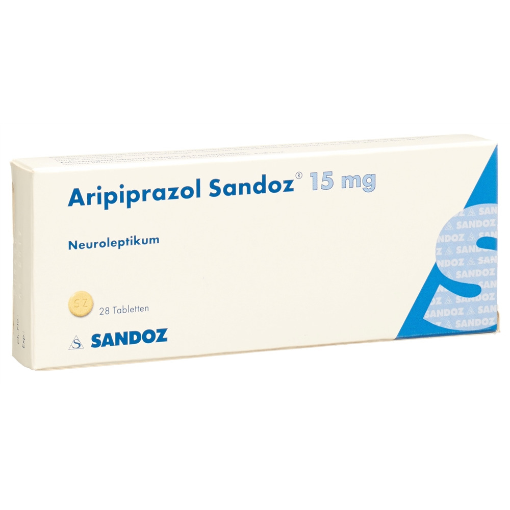 ARIPIPRAZOLE Sandoz 15 mg, image principale