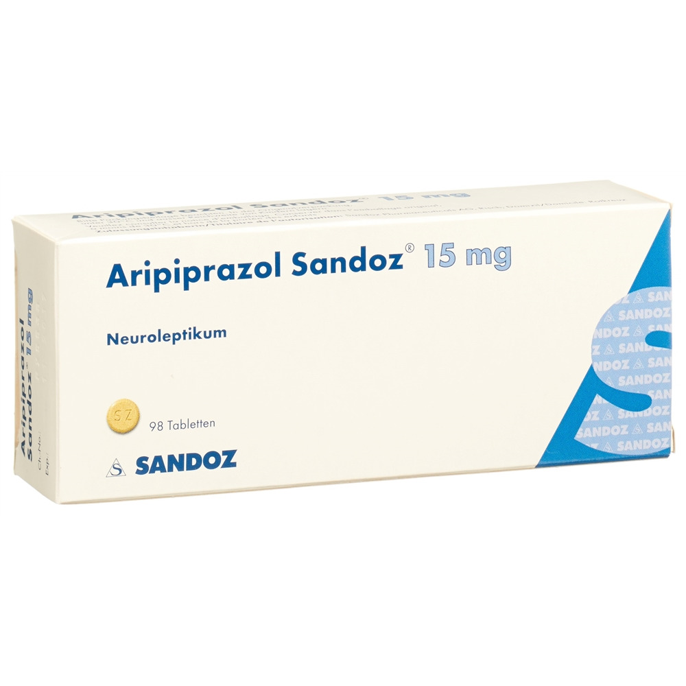 ARIPIPRAZOLE Sandoz 15 mg, image principale