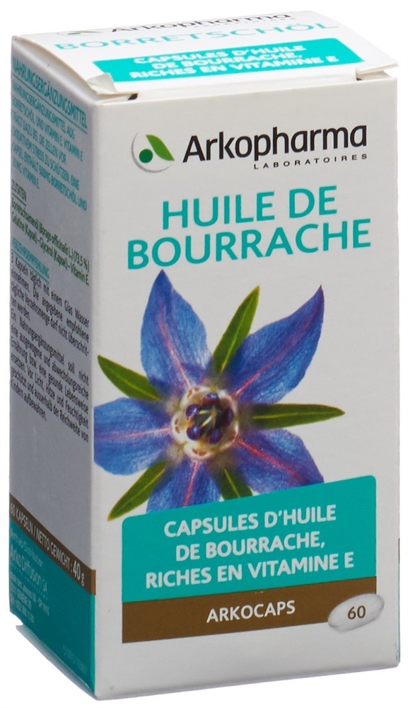 ARKOCAPS huile de bourrache, image 2 sur 2