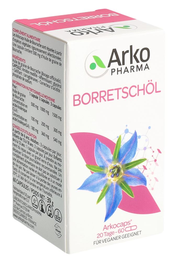 ARKOCAPS huile de bourrache, image principale