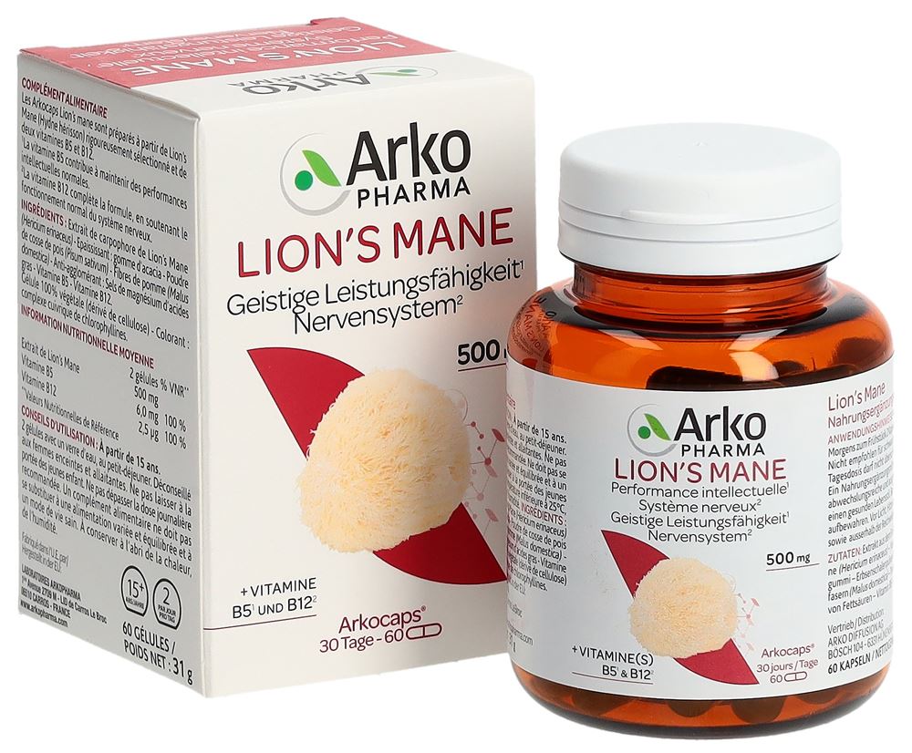 ARKOCAPS lion's mane, image 2 sur 6