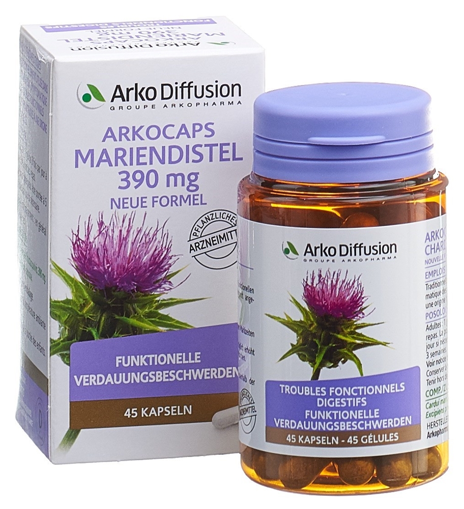 ARKOCAPS Mariendistel 390 mg, Bild 2 von 4