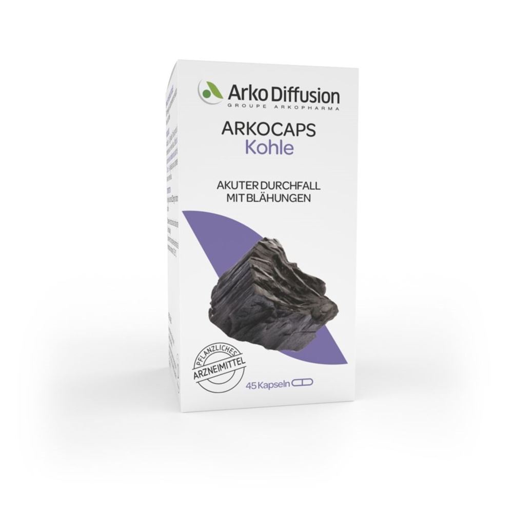 ARKOCAPS Pflanzenkohle 225 mg