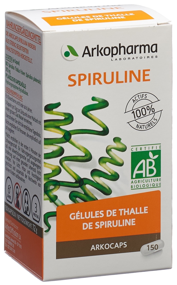 ARKOCAPS spiruline, image 2 sur 3