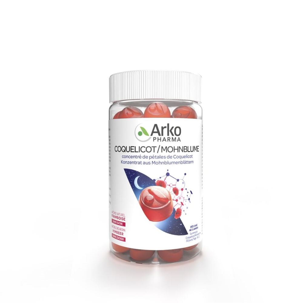 ARKOGUMMIES coquelicot