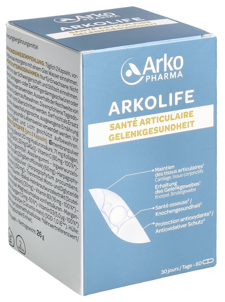 Arkopharma Arkolife santé articulaire