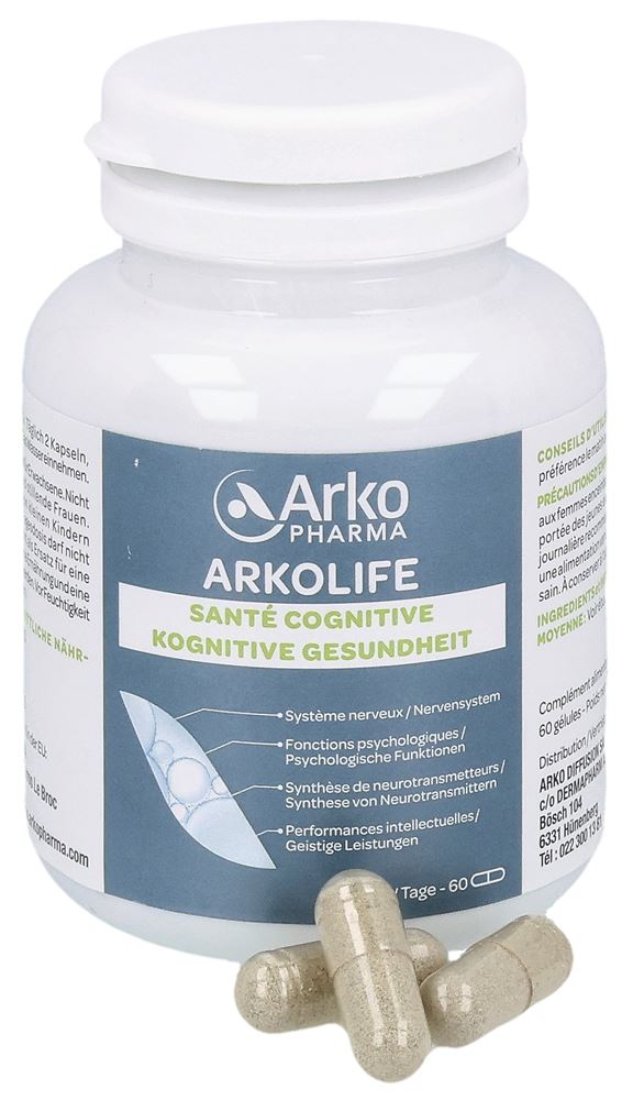 Arkopharma Arkolife santé cognitive, image 2 sur 6