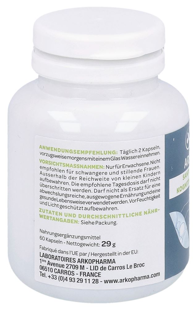 Arkopharma Arkolife santé cognitive, image 3 sur 6