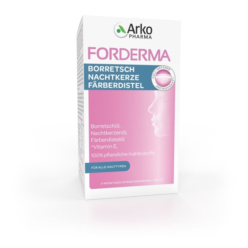 Arkopharma Forderma Borretsch Nachtkerze Färberdistel