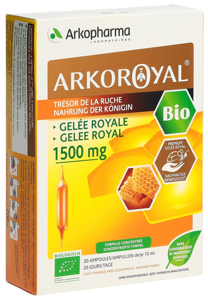 ARKOROYAL gelée royale 1500 mg