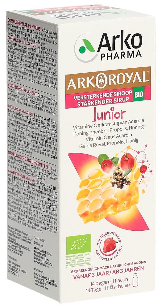 ARKOROYAL sirop fortifiant junior