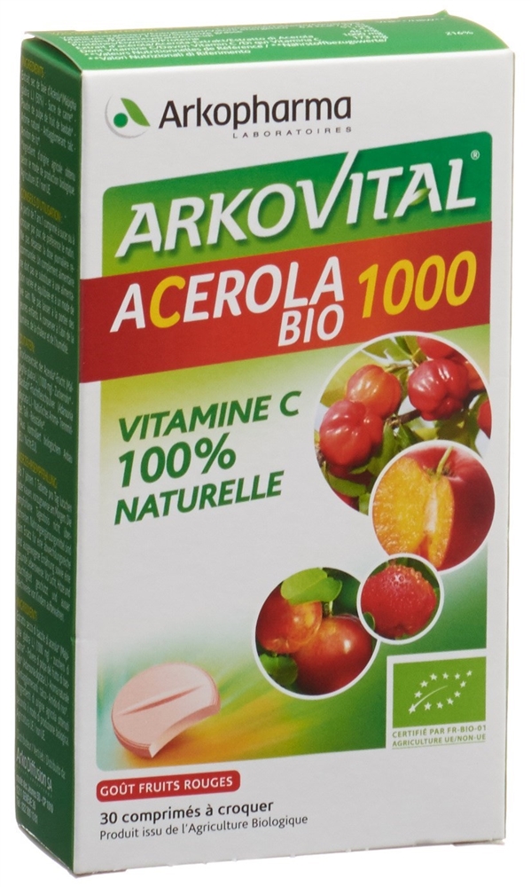 ARKOVITAL Acerola Arkopharma 1000 mg, image 2 sur 3