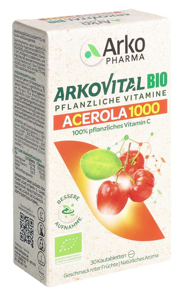 ARKOVITAL Acerola Arkopharma 1000 mg