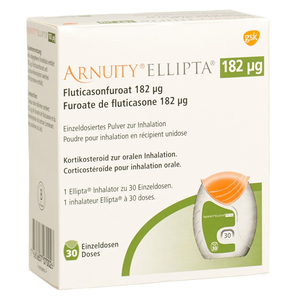 ARNUITY ELLIPTA Inh Plv 182 mcg 30 Dos, Bild 2 von 2