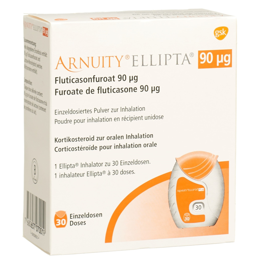ARNUITY ELLIPTA pdr inh 90 mcg 30 dos, image 2 sur 2