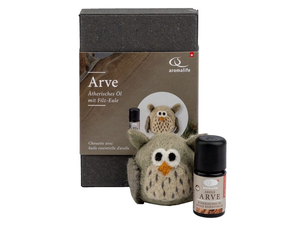 Aromalife Geschenkset Filz Eule