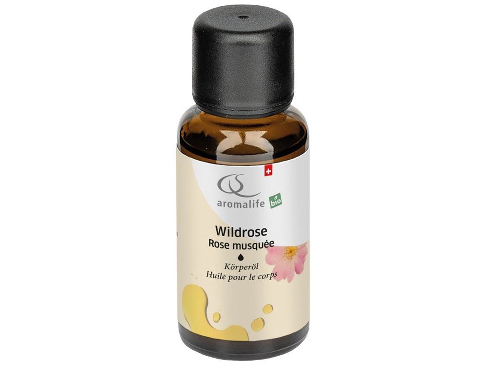 Aromalife huile pour le corps de rose sauvage