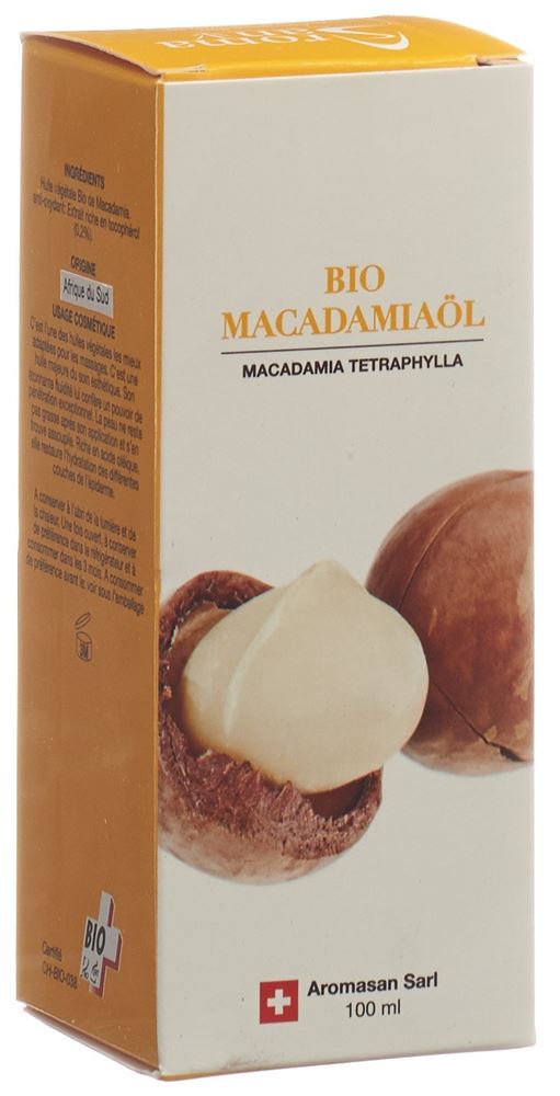 Aromasan huile végétale de macadamia